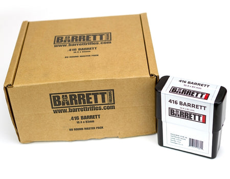 Barrett Firearms .416 Barrett Rifle Ammo Match Grade MTAC Solid 452 grain 