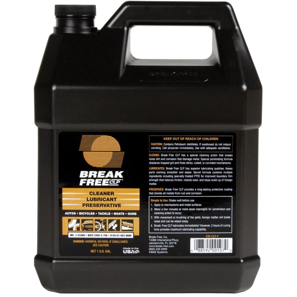 Break-Free CLP Gun Cleaner Lubricant and Protectant 1 Gallon Bottle