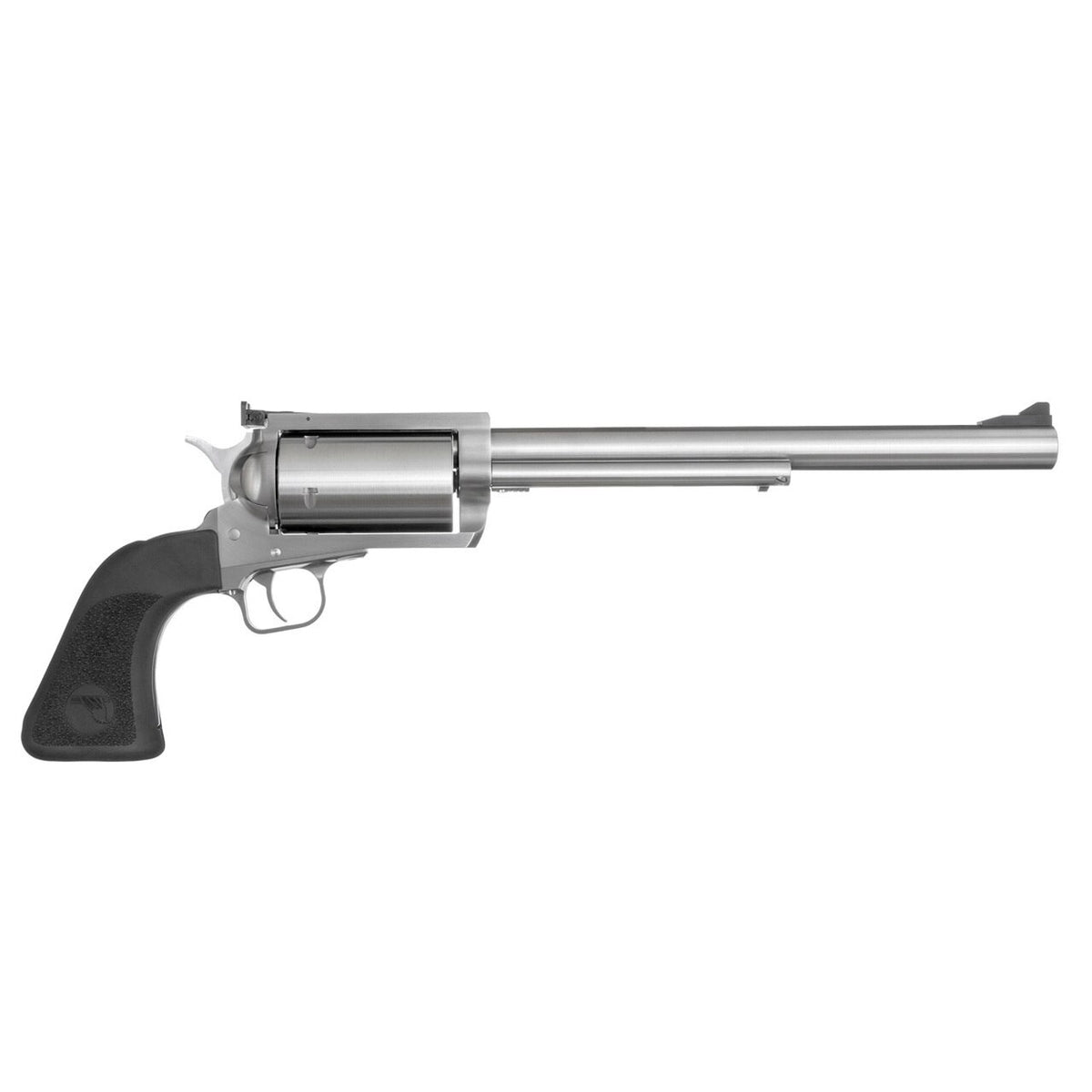 Magnum Research BFR460SW10 Long Cylinder Large Frame .460 S&W Magnum 5-Shot Revolver, 10" Stainless Barrel & Cylinder, Black Rubber Grip