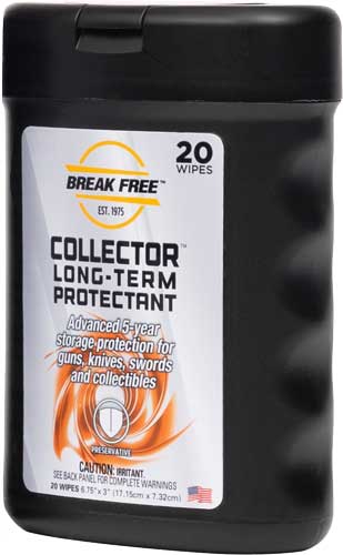 Break-Free Weapon Cleaning Wipes 20-Pack Dispenser