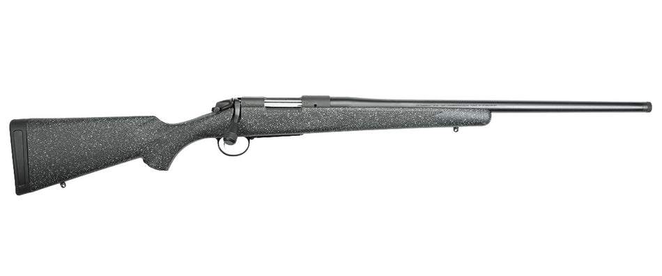 Bergara B-14 Ridge 7mm-08 Rem 4+1 22in Graphite Black Cerakote Barrel & Steel Receiver, Gray Speckled Black Fixed Stock, RH