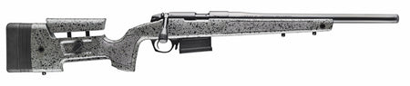Bergara B-14 Trainer Rifle, .22 LR, 18" Matte Blued Barrel/Receiver, HMR Adjustable Cheek Piece, Black Fleck Gray Synthetic Stock, Right Hand