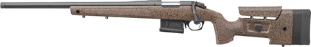 Bergara B14LM3713LC HMR Left Hand 7mm PRC Rifle, 24" 5R Barrel, Tan/Black Finish