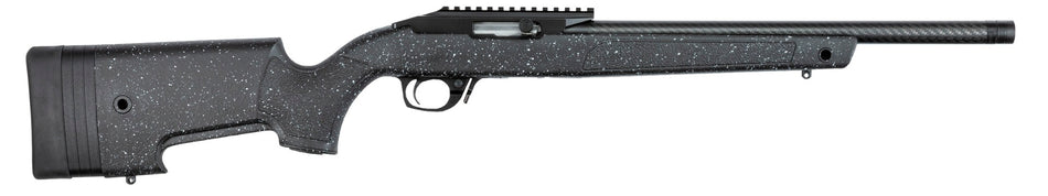 Bergara BXR .22 LR Semi-Auto Rifle, 16.5" Carbon Fiber Barrel, Black Speckled Stock (10+1)