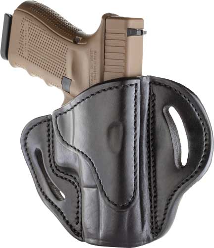 1791 BH2.1 OWB Multi-Fit Right Hand Belt Holster for 1911 3" and Similar Black Leather