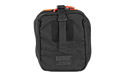 BLACKHAWK 37CL116BK Quick Disconnect Medical Pouch, Black