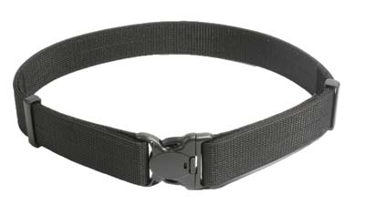 BLACKHAWK 44B6MDBK 2" Standard Web Duty Belt with Molded Keepers, Medium, Black