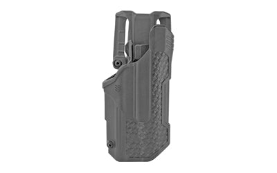 BLACKHAWK 44N200BWR T-Series L2D Holster, Right Hand, Glock 17/22/31, TLR1/TLR2, Basketweave Black