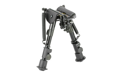 BLACKHAWK 71BP03BK Sportster Adjustable Bipod, 6 to 9 Inch, Black