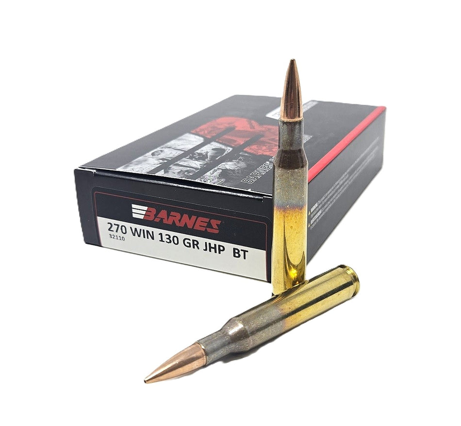 Barnes .270 Winchester 32110 JHP Rifle Jacketed Hollow Point JHP 130 Grain