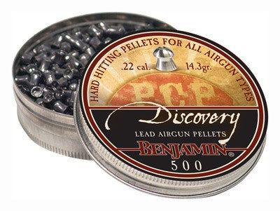 Benjamin .22 Cal HP Air Gun Pellets 14.3gr 500-Pack