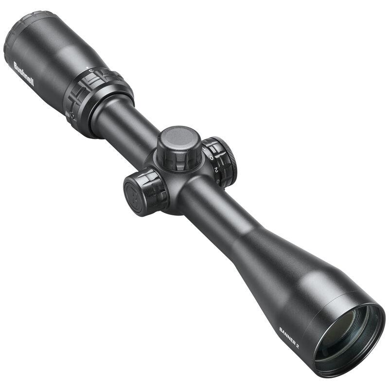 Bushnell Banner 2 3-9x40 1" Illuminated DOA Quick Ballistic Reticle Rifle Scope with Rings