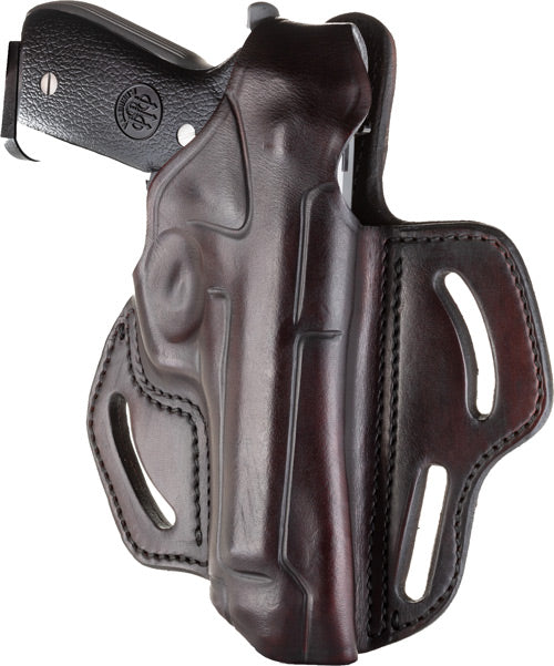 1791 BHX Thumb Break OWB Multi-Fit Right Hand Holster for 1911 5-Inch Railed Brown Leather
