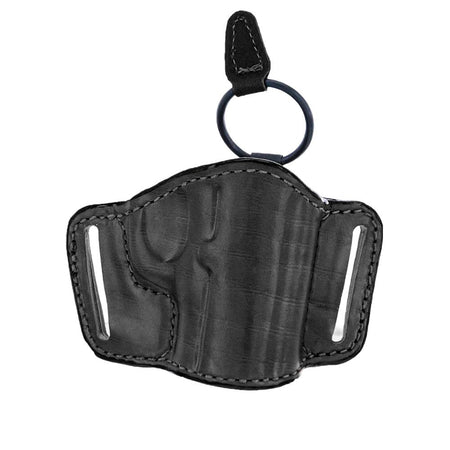 Bianchi 105 Minimalist Belt Slide Leather Holster Glock 17/19/20/21 Black Right Hand