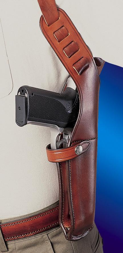 Bianchi X15 Vertical Shoulder Holster 6"-6.5" Barrel Right Hand Tan