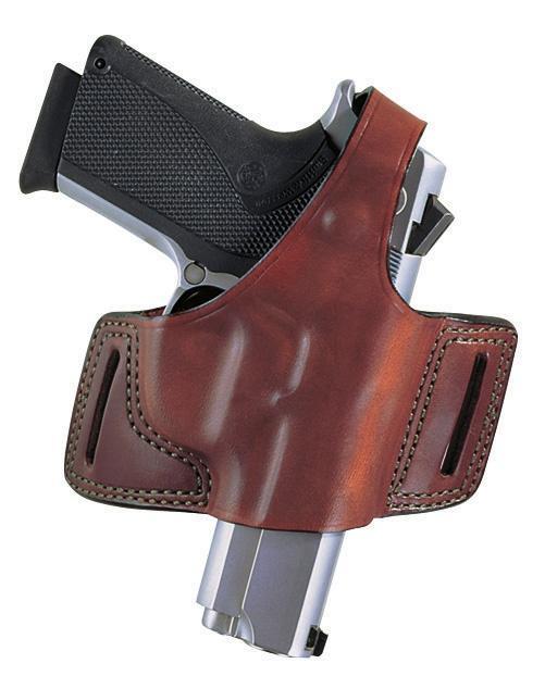 Bianchi Model 5 Black Widow Thumb Break Belt Holster H&K USP .40 RH Tan