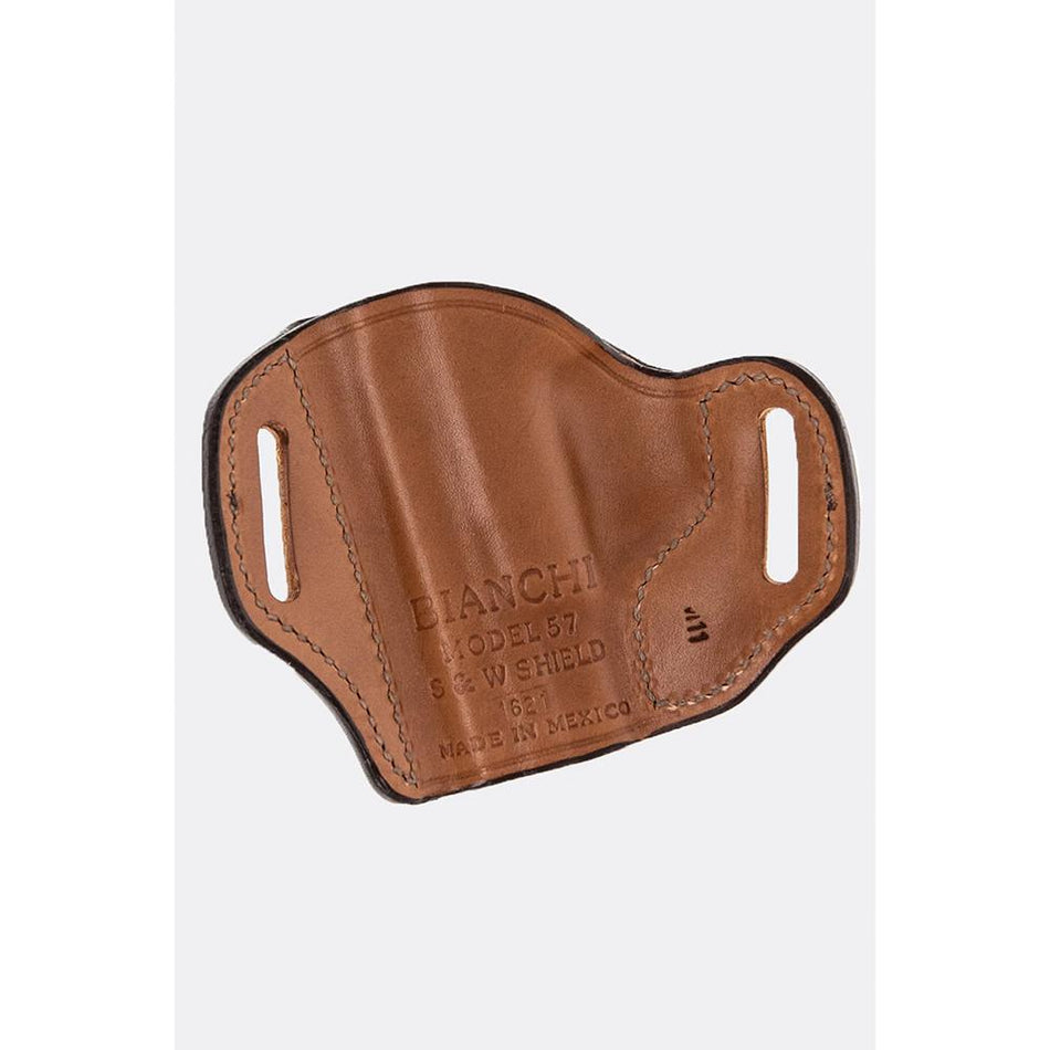 Bianchi Remedy 57 Leather Belt Slide Holster Glock 19 23 32 Tan Right Hand