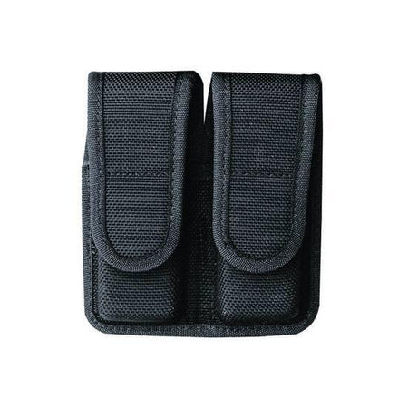 Bianchi AccuMold Model 7302 Dual Mag Pouch Hook & Loop Ballistic Weave Black