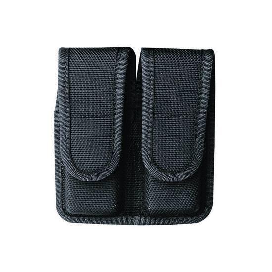 Bianchi AccuMold Model 7302 Dual Mag Pouch Hook & Loop Ballistic Weave Black