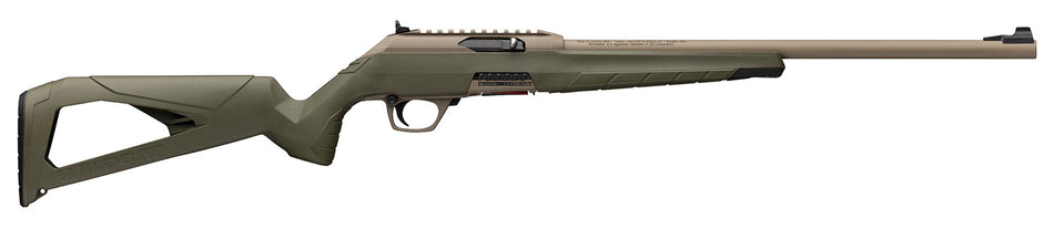 Winchester Repeating Arms 521158102 Wildcat SR 22 LR 10+1 16.50" Flat Dark Earth Button Rifled Barrel