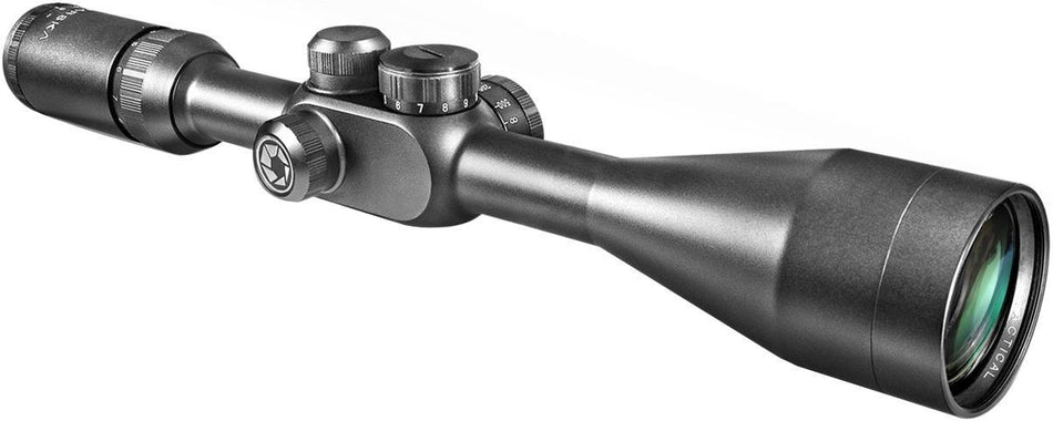 Barska Tactical 6-20x50mm Green Illum. Mil-Dot Rifle Scope with 5/8" Ring Mounts Matte