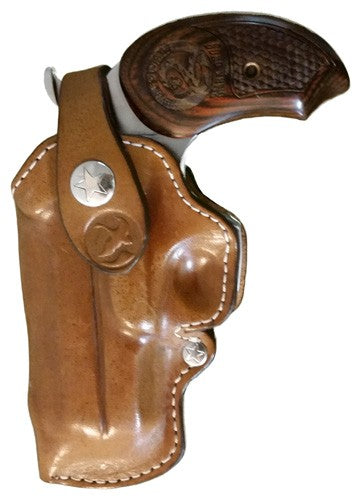 Bond Arms Tan Leather LH Belt Loop Holster 4.25" BBL Models