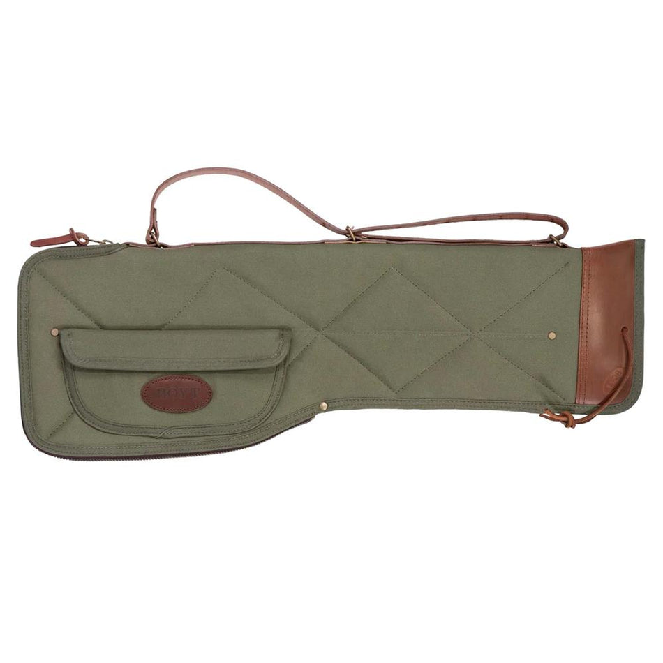 Boyt Signature Series 30" Waxed Canvas Takedown Case for Shotguns OD Green
