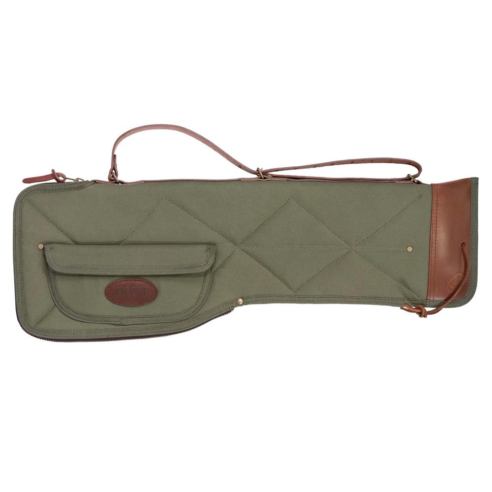 Boyt Signature Series 34" Waxed Canvas Takedown Case for Shotguns OD Green