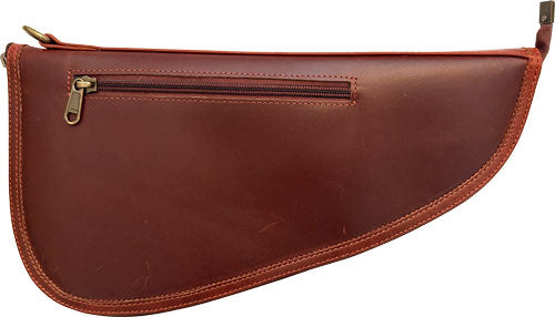 PALMETTO PISTOL CASE LARGE OX BLOOD-BROWN BUFFALO