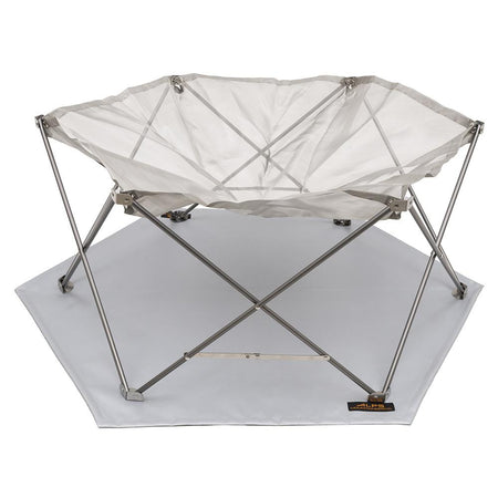Alps Mountaineering Gaze Fire Pit with Ground Shield and Carry Bag