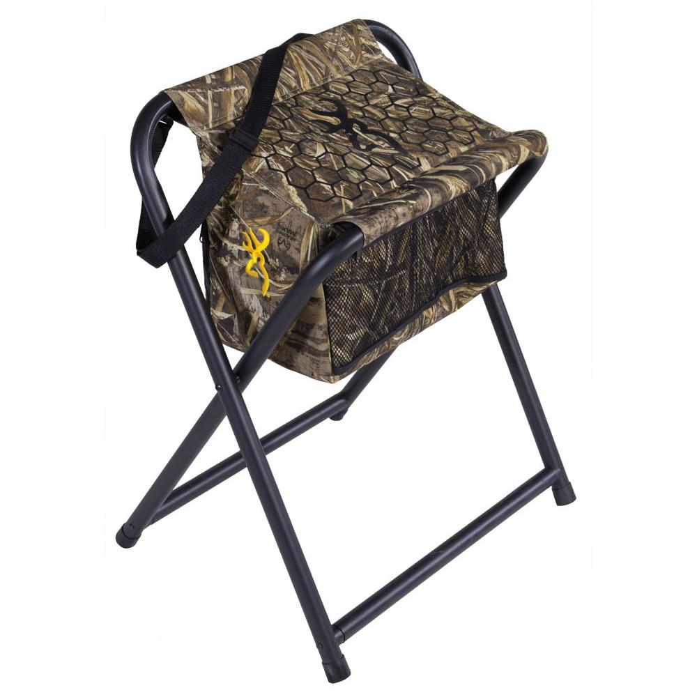 Browning SteadyReady Seat and Hunting Stool Insulated Cooler Realtree MAX-5