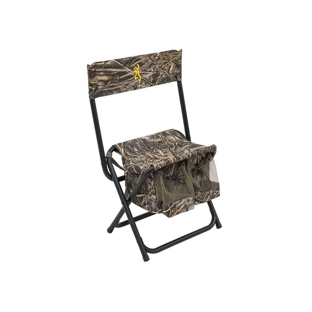Browning Dove Shooter Hunting Chair Realtree MAX-7 Camo with Mojo Pockets