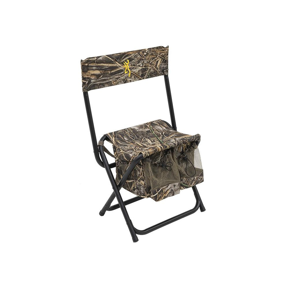 Browning Dove Shooter Hunting Chair Realtree MAX-7 Camo with Mojo Pockets