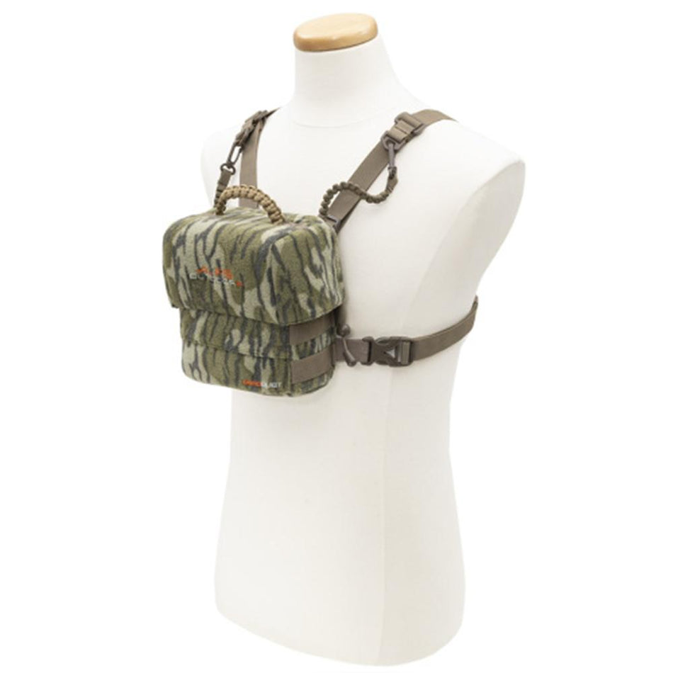 Alps Outdoorz DeadQuiet Shield Binocular Harness Mossy Oak Bottomland
