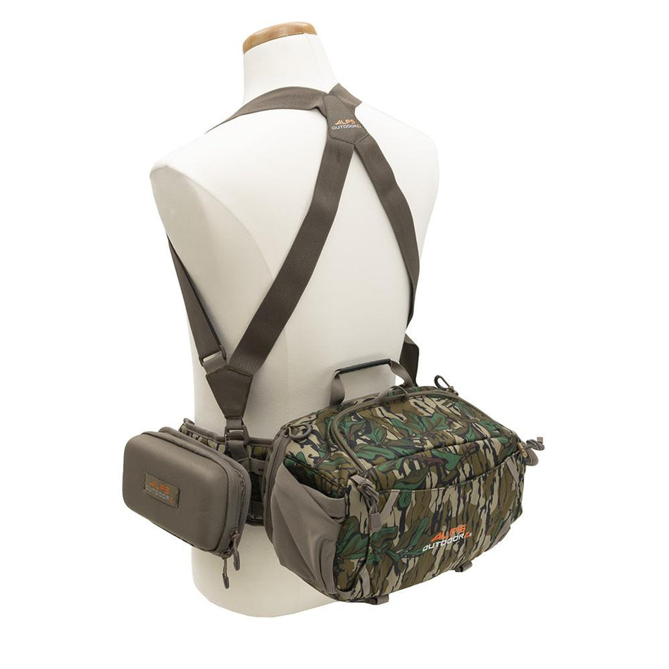 Alps Outdoorz Turkey Tracker Lumbar/Fanny Pack Mossy Oak Greenleaf