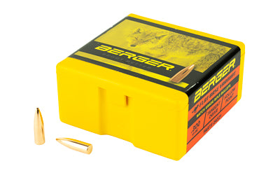 Berger Bullets .243 Diameter 6MM/243 Win 80 Gr Varmint Flat Base Hollow Point 100 Count 24321