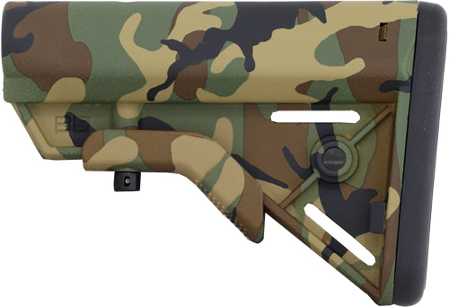 B5 Systems Bravo Stock Woodland Mil-Spec Buttstock
