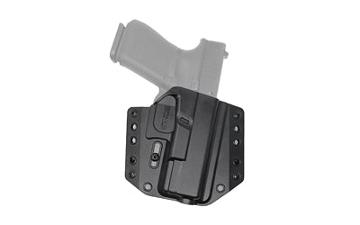 Bravo Concealment BCA Outside Waistband Holster, Glock 19/19X/23/32/45, Right-Hand, Black Polymer BC10-1001
