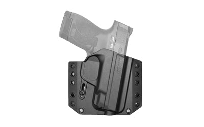 Bravo Concealment BCA Outside Waistband Concealment Holster, S&W M&P Shield 9/40, Right Hand, Black