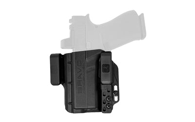 Bravo Concealment Torsion Inside Waistband Holster, Glock 43/43X/43X MOS, Left Hand, Matte Black
