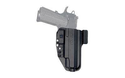Bravo Concealment Torsion Inside Waistband Holster, 1911 4.25"-5" w/Rail or No Rail, Right Hand, Black