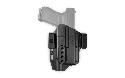 Bravo Concealment Torsion Light Bearing IWB Concealment Holster for Glock 19 w/X300, Right Hand, Polymer