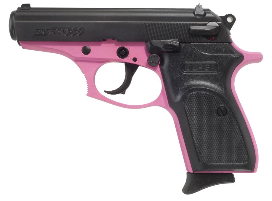 Bersa T380PNK8 Thunder Micro-Compact .380 ACP 8+1 3.5" Pink Cerakote Pistol