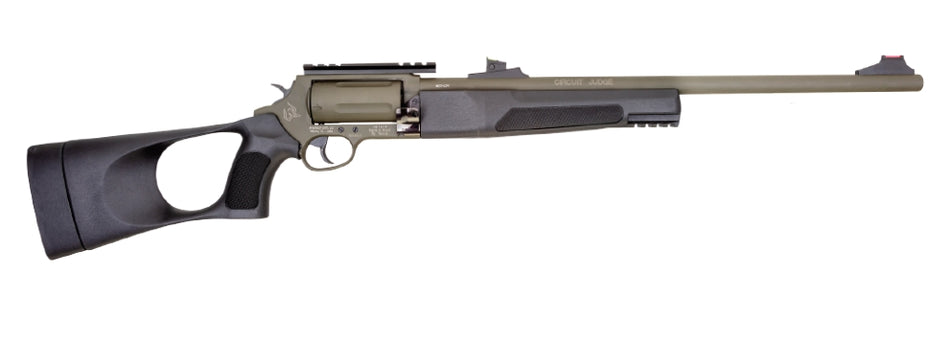 Rossi Circuit Judge SCJT4510B .45 Colt/.410 Bore, 18.5" Barrel, Moss Green Cerakote, Thumbhole Stock
