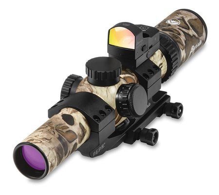 Burris MTAC Riflescope 1-4x24mm Combo FastFire III Red Dot & PEPR Mount Ballistic AR Illum Sandstorm
