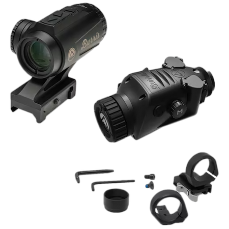 Burris BTC35 V2 Thermal Clip-On 1x with RT3 Prism Sight Combo