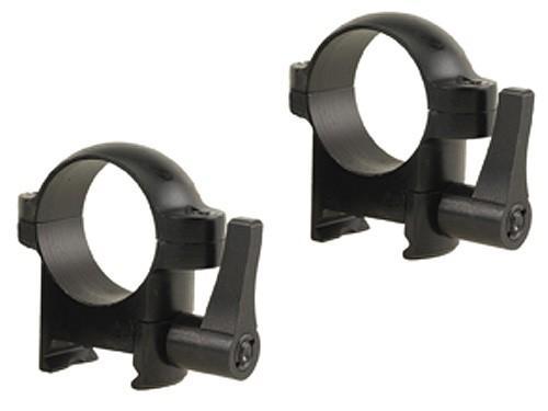 Burris Zee QD Rings Weaver-Style - 1 Inch Medium Matte Black
