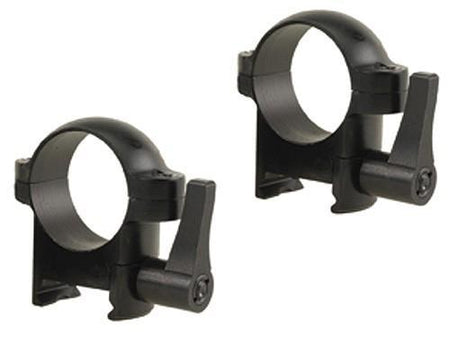 Burris Zee QD Rings Weaver-Style - 1 Inch Medium Matte Black