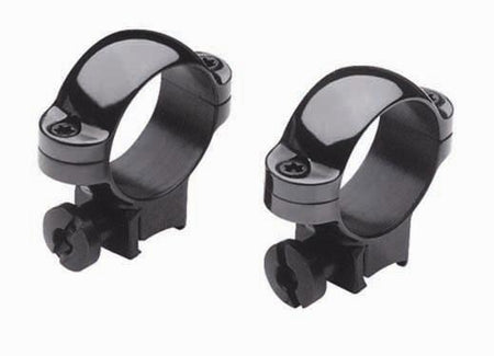 Burris .22 Deluxe Solid Steel 1" Medium Scope Rings Matte Finish