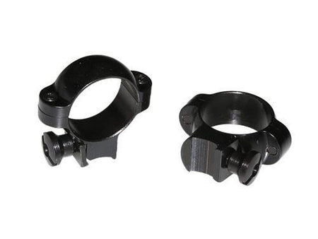 Burris 1-Inch Medium Solid Steel .22 Rimfire Scope Rings - Gloss
